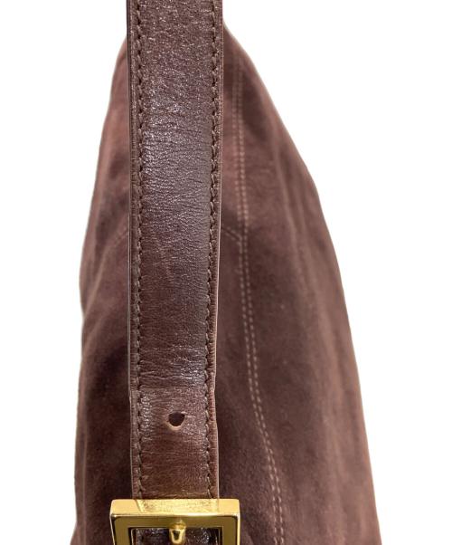 FENDI（フェンディ）FENDI (フェンディ) スエード マンマバゲット ブラウンの古着・服飾アイテム