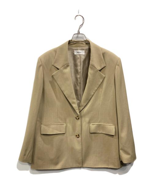 MAQWEL（マクウェル）MAQWEL (マクウェル) オーバージャケット ベージュ サイズ:FREEの古着・服飾アイテム