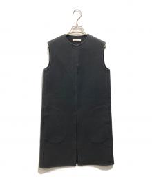 MADISON BLUE（マディソンブルー）の古着「REVER LONG GILLET」｜ブラック
