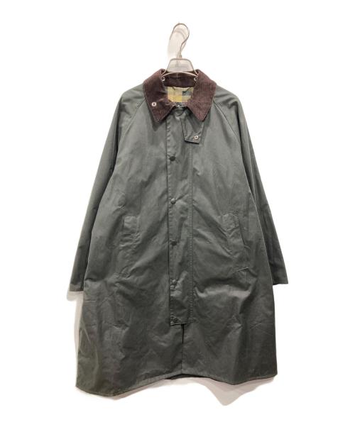 Barbour（バブアー）Barbour (バブアー) 【EXMOOR / エクスモア】 ミドル レングス ワックス コート グリーン サイズ:38の古着・服飾アイテム