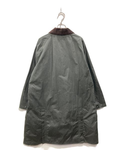 Barbour（バブアー）Barbour (バブアー) 【EXMOOR / エクスモア】 ミドル レングス ワックス コート グリーン サイズ:38の古着・服飾アイテム