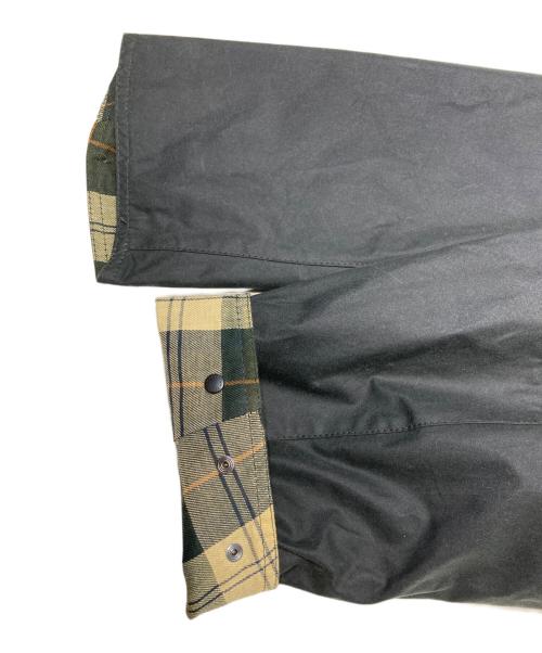 Barbour（バブアー）Barbour (バブアー) 【EXMOOR / エクスモア】 ミドル レングス ワックス コート グリーン サイズ:38の古着・服飾アイテム