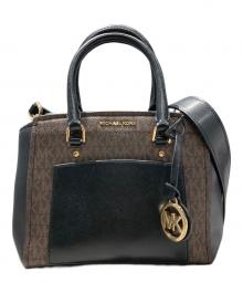 MICHAEL KORS（マイケルコース）の古着「PARK ミディアム メッセンジャー」｜ブラウン