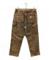 Carhartt WIP (カーハート ワーク イン プログレス) SINGLE KNEE PANT Rum Denim Crater Wash ブラウン サイズ:SIZE 34：15000円
