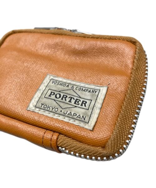 PORTER（ポーター）PORTER (ポーター) FREESTYLE キーケース ブラウンの古着・服飾アイテム