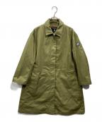 HUNTING WORLDハンティングワールド）の古着「VENTILE ステンカラーコート」｜カーキ