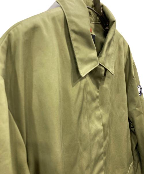 HUNTING WORLD（ハンティングワールド）HUNTING WORLD (ハンティングワールド) VENTILE ステンカラーコート カーキ サイズ:Mの古着・服飾アイテム