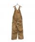 CarHartt (カーハート) オーバーオール ブラウン サイズ:34：15000円
