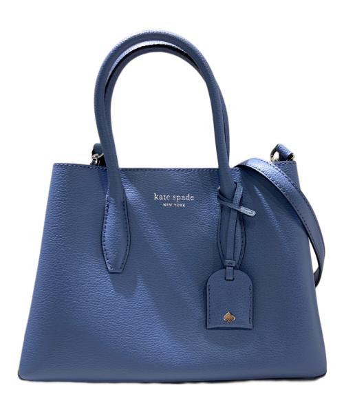 Kate Spade（ケイトスペード）Kate Spade (ケイトスペード) 2WAYバッグ ブルーの古着・服飾アイテム