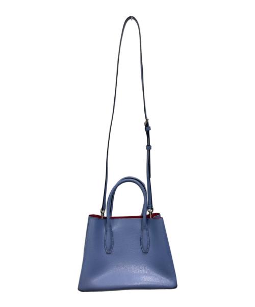 Kate Spade（ケイトスペード）Kate Spade (ケイトスペード) 2WAYバッグ ブルーの古着・服飾アイテム