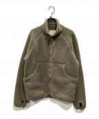 Snow peakスノーピーク）の古着「THERMAL BOA FLEECE JACKET」｜カーキ