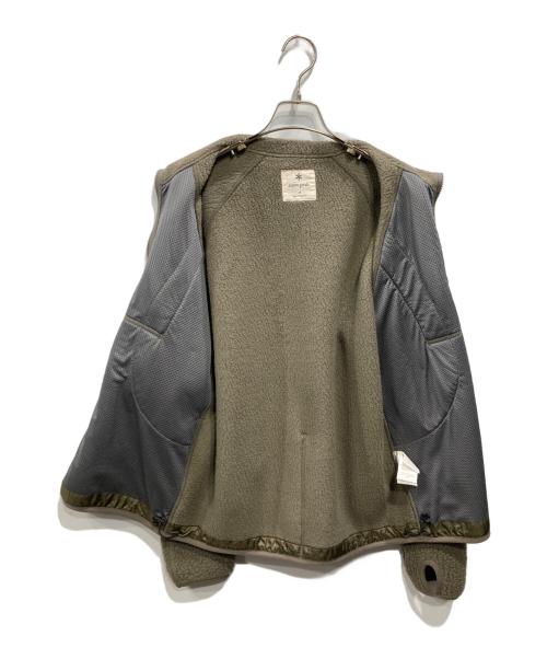 Snow peak（スノーピーク）Snow peak (スノーピーク) THERMAL BOA FLEECE JACKET カーキ サイズ:SIZE Mの古着・服飾アイテム