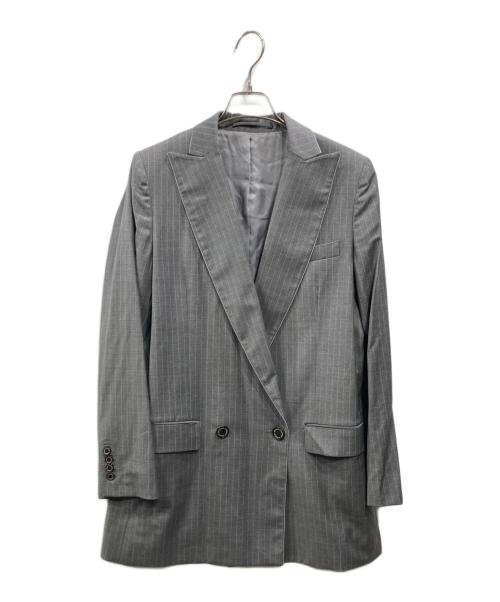 DOUBLE STANDARD CLOTHING（ダブルスタンダードクロージング）DOUBLE STANDARD CLOTHING (ダブルスタンダードクロージング) ALTINYILDIZ ダブルジャケット グレー サイズ:42の古着・服飾アイテム