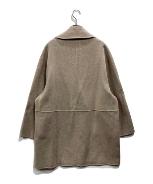 Noble（ノーブル）NOBLE (ノーブル) Super160sリバーミドルコート ベージュ サイズ:38の古着・服飾アイテム