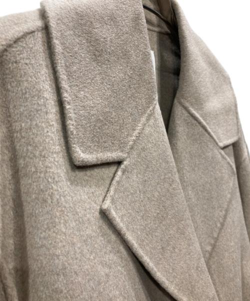 Noble（ノーブル）NOBLE (ノーブル) Super160sリバーミドルコート ベージュ サイズ:38の古着・服飾アイテム