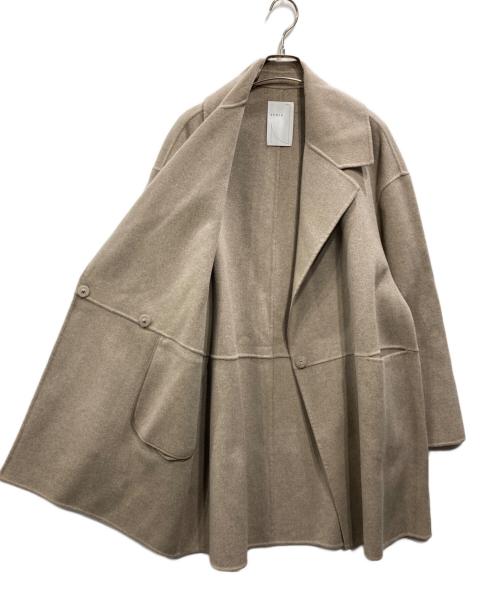 Noble（ノーブル）NOBLE (ノーブル) Super160sリバーミドルコート ベージュ サイズ:38の古着・服飾アイテム