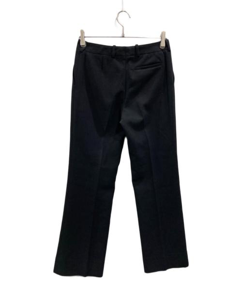 CELINE（セリーヌ）CELINE (セリーヌ) センタープレスパンツ ブラック サイズ:38の古着・服飾アイテム