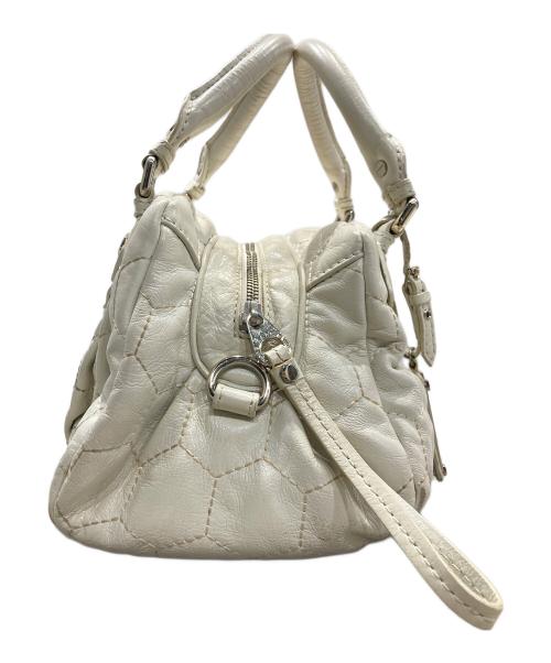 Marc by Marc Jacobs（マークバイマークジェイコブス）Marc by Marc Jacobs (マークバイマークジェイコブス) Classic Q 2WAYバッグ アイボリーの古着・服飾アイテム