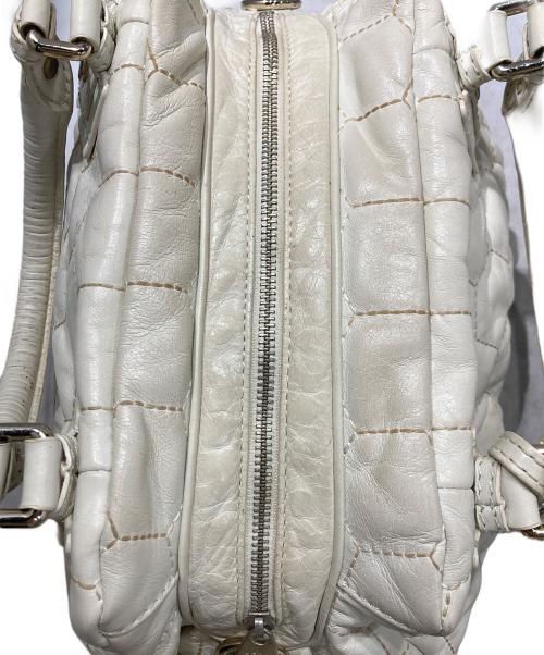 Marc by Marc Jacobs（マークバイマークジェイコブス）Marc by Marc Jacobs (マークバイマークジェイコブス) Classic Q 2WAYバッグ アイボリーの古着・服飾アイテム