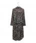 PS Paul Smith (ＰＳポールスミス) 花柄シャツワンピース ブラック サイズ:40：9000円