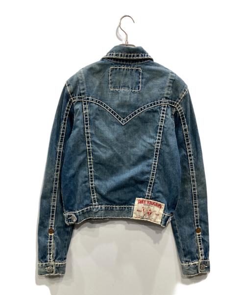 TRUE RELIGION（トゥルー レリジョン）TRUE RELIGION (トゥルー レリジョン) JIMMY SUPER T デニムジャケット インディゴ サイズ:Sの古着・服飾アイテム
