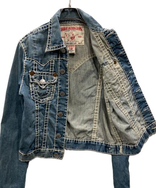 TRUE RELIGION（トゥルー レリジョン）TRUE RELIGION (トゥルー レリジョン) JIMMY SUPER T デニムジャケット インディゴ サイズ:Sの古着・服飾アイテム