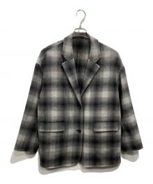 Spick and Span（スピック＆スパン）の古着「ウールミックスリバージャケット」｜グレー