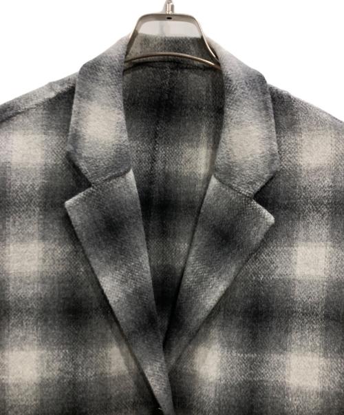 Spick and Span（スピック＆スパン）Spick and Span (スピック＆スパン) ウールミックスリバージャケット グレー サイズ:38の古着・服飾アイテム