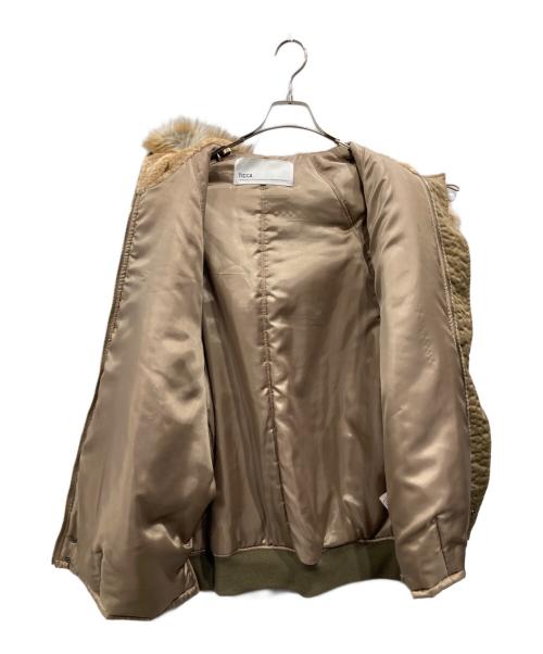 ticca（ティッカ）TICCA (ティッカ) Spick and Span (スピック＆スパン) 別注 long N2B ベージュ サイズ:Fの古着・服飾アイテム