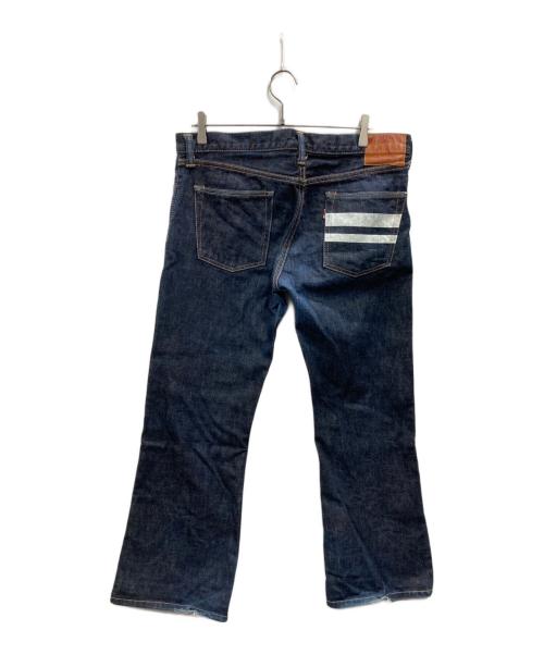 MOMOTARO JEANS（桃太郎ジーンズ）MOMOTARO JEANS (桃太郎ジーンズ) 出陣 タイトフィット ベルカット デニムパンツ インディゴ サイズ:36の古着・服飾アイテム