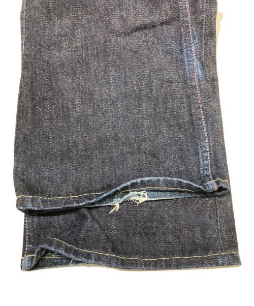 MOMOTARO JEANS（桃太郎ジーンズ）MOMOTARO JEANS (桃太郎ジーンズ) 出陣 タイトフィット ベルカット デニムパンツ インディゴ サイズ:36の古着・服飾アイテム