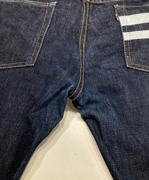 MOMOTARO JEANS（桃太郎ジーンズ）MOMOTARO JEANS (桃太郎ジーンズ) 出陣 タイトフィット ベルカット デニムパンツ インディゴ サイズ:36の古着・服飾アイテム