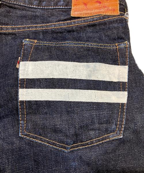 MOMOTARO JEANS（桃太郎ジーンズ）MOMOTARO JEANS (桃太郎ジーンズ) 出陣 タイトフィット ベルカット デニムパンツ インディゴ サイズ:36の古着・服飾アイテム