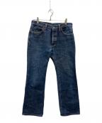 IRON HEARTアイアンハート）の古着「461 21oz ブーツカットデニム」｜インディゴ