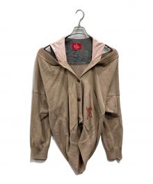 Vivienne Westwood（ヴィヴィアンウエストウッド）の古着「ハーネスカーディガン」｜ベージュ