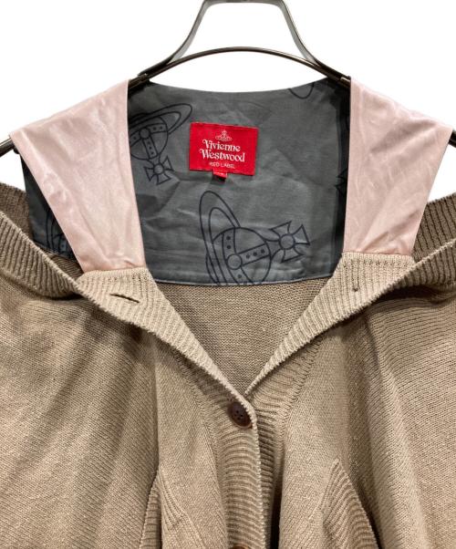 Vivienne Westwood（ヴィヴィアンウエストウッド）Vivienne Westwood (ヴィヴィアンウエストウッド) ハーネスカーディガン ベージュ サイズ:Mの古着・服飾アイテム