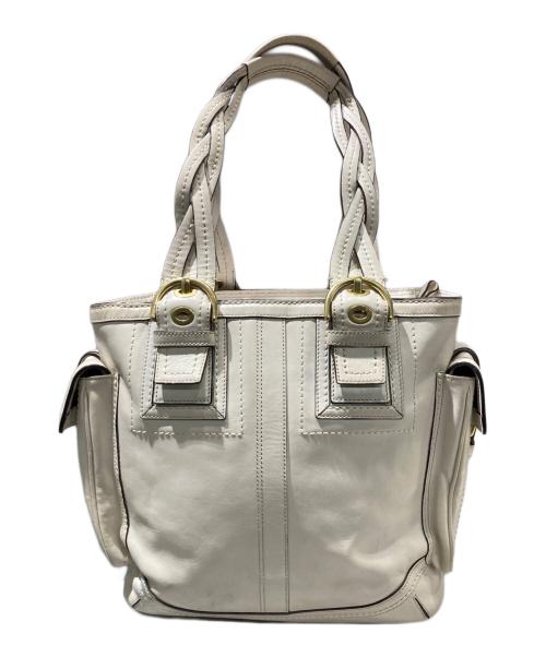 COACH（コーチ）COACH (コーチ) トートバッグ アイボリーの古着・服飾アイテム