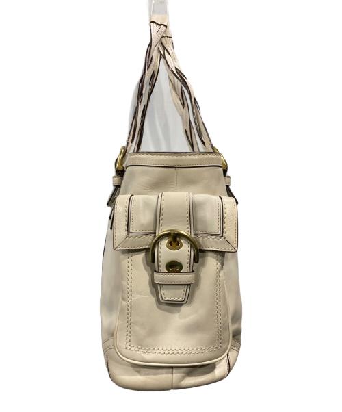 COACH（コーチ）COACH (コーチ) トートバッグ アイボリーの古着・服飾アイテム