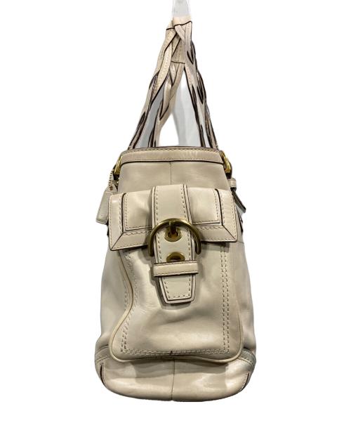 COACH（コーチ）COACH (コーチ) トートバッグ アイボリーの古着・服飾アイテム