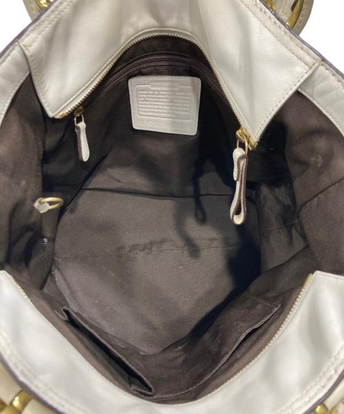 COACH（コーチ）COACH (コーチ) トートバッグ アイボリーの古着・服飾アイテム