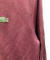 中古・古着 LACOSTE (ラコステ) ショルダーパイピング鹿の子地トラックジャケット ボルドー サイズ:SIZE US S：6000円