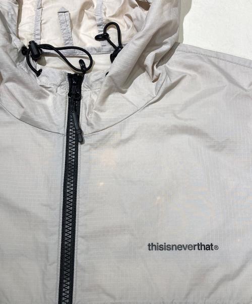 thisisneverthat（ディスイズネバーザット）thisisneverthat (ディスイズネバーザット) T-Light Jacket グレー サイズ:Sの古着・服飾アイテム