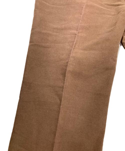 POLO RALPH LAUREN（ポロ・ラルフローレン）POLO RALPH LAUREN (ポロ・ラルフローレン) モールスキントラウザー ブラウン サイズ:32の古着・服飾アイテム