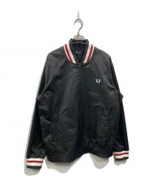 FRED PERRY（フレッドペリー）の古着「Twill Tennis Bomber Jacket」｜ブラック