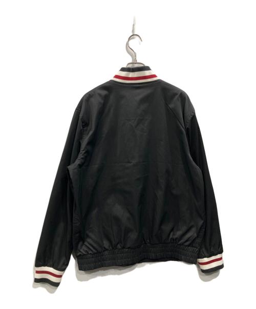 FRED PERRY（フレッドペリー）FRED PERRY (フレッドペリー) Twill Tennis Bomber Jacket ブラック サイズ:XLの古着・服飾アイテム