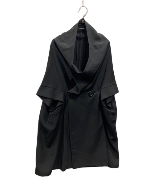 LIMI feu（リミフゥ）LIMI feu (リミフゥ) 18SS 変形ロングジレ ブラック サイズ:Sの古着・服飾アイテム
