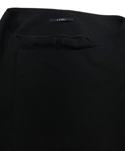 LIMI feu（リミフゥ）LIMI feu (リミフゥ) 18SS 変形ロングジレ ブラック サイズ:Sの古着・服飾アイテム