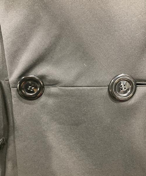 LIMI feu（リミフゥ）LIMI feu (リミフゥ) 18SS 変形ロングジレ ブラック サイズ:Sの古着・服飾アイテム