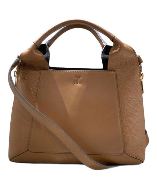 FURLA（フルラ）FURLA (フルラ) GILDA 2WAYバッグ ブラウンの古着・服飾アイテム