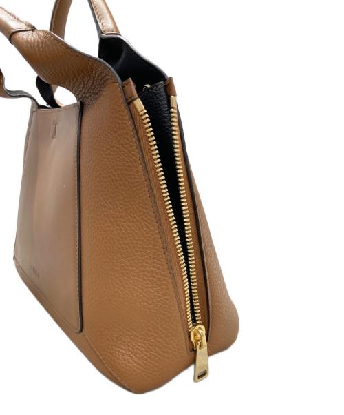 FURLA（フルラ）FURLA (フルラ) GILDA 2WAYバッグ ブラウンの古着・服飾アイテム